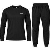 Accezzi Baselayer, Skiunterwäsche, Herren, schwarz