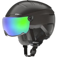 Atomic Savor GT Amid Visor HD, Skihelm mit Visier, schwarz