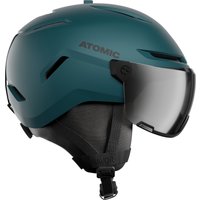 Atomic Savor Visor Stereo, Skihelm mit Visier, grau