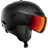 Atomic Savor Visor Stereo, Skihelm mit Visier, schwarz