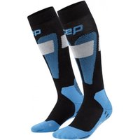 CEP Ski Merino Socks Tall 3.0, Skisocken, Damen, blau