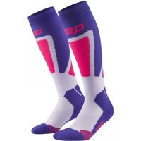 CEP Ski Thermo Socks Tall 4.0, Skisocken, Damen, lila