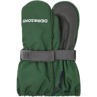 Didriksons Biggles Zip, Fäustlinge, Junior, dunkelgrün