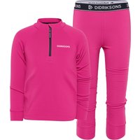 Didriksons Jadis 5, Skiunterwäsche-Set, Kinder, pink