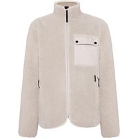Didriksons Peter 3, Fleecejacke, Herren, clay beige