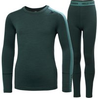 Helly Hansen Lifa Merino Midweight, Set, Junior, grün