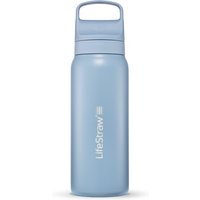 LifeStraw Go 2.0 Stainless Steel Water Filter Bottle, Blau