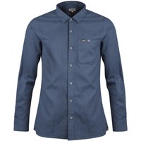 Lundhags Ekren Solid Ms LS Shirt, Hemd, Herren, Blau