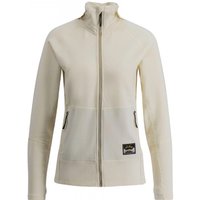 Lundhags Tived Merino Full Zip W, Mittelschicht, schwarz, weiß