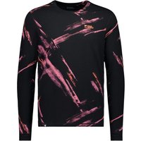 Mons Royale Cascade Merino Base Layer Long Sleeve, Skiunterhemd, Herren, airbrush