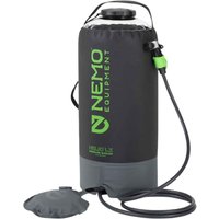 Nemo Helio LX Druckdusche, schwarz/grün
