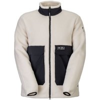Scott Escape Heritage Pile, Fleecepullover, Herren, beige/schwarz