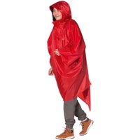 Tatonka Poncho 2, Regenumhang, rot