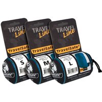 TravelSafe Featherlite Regenhülle M, blau