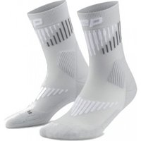 CEP Core Run Merino Socks Mid Cut 3.0, Laufsocken, Herren, grau