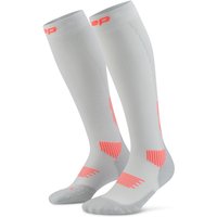 CEP Core Run Socks Tall 5.0, Laufstrümpfe, Damen, grau