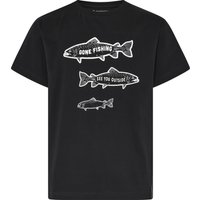 Didriksons Mynta, T-Shirt, Junior, schwarz