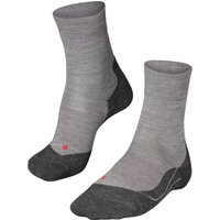 Falke RU4 Endurance Wool, Laufsocken, Herren, hellgrau