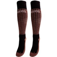 Helios Merino One 60, Skisocken, 2 Paar, braun