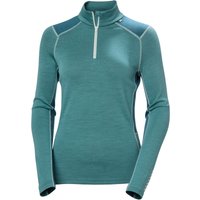 Helly Hansen Lifa Merino Midweight 1/2-Reißverschluss, Damen, Grün