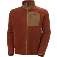 Helly Hansen Panorama Pile Block, Fleecejacke, Herren, braun