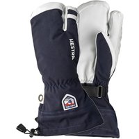 Hestra Army Leather Heli 3 Finger Skihandschuhe, dark blue