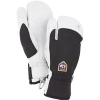 Hestra Army Leather Patrol 3-Finger-Skihandschuhe, schwarz
