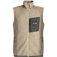 Lundhags Flok Wool MS Pile Weste, Zwischenschicht, beige
