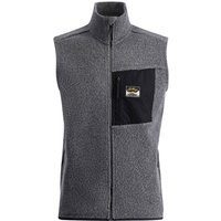 Lundhags Flok Wool Ms Pile Weste, Zwischenschicht, Herren, Grau