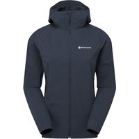 Montane F Tenacity Nano Hoodie, Softshelljacke, Damen, Blau