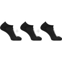 Salomon Everyday Low 3er-Pack, Socken, schwarz