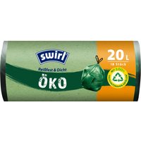 Swirl Müllbeutel 20 l mit Zugband 18 Stück Swirl Müllbeutel 20 l mit Zugband 18 Stück
