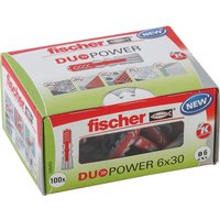 Fischer Dübel DuoPower Ø 6 mm x 30 mm LD Fischer Dübel DuoPower Ø 6 mm x 30 mm LD