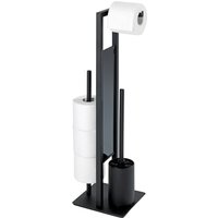 Wenko Stand WC-Garnitur Rivalta Schwarz Wenko Stand WC-Garnitur Rivalta Schwarz