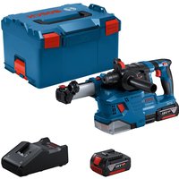 Bosch Professional Akku-Bohrhammer GBH 18V-22 + GDE 18V-12 m. Akkus in L-Boxx Bosch Professional Akku-Bohrhammer GBH 18V-22 + GDE 18V-12 m. Akkus in L-Boxx