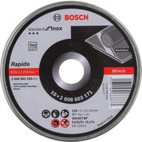 Bosch Trennscheiben 10x125 Inox Bosch Trennscheiben 10x125 Inox
