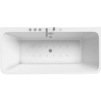 Jet-Line Freistehende Badewanne mit Whirlfunktion Vallerie in Weiß Jet-Line Freistehende Badewanne mit Whirlfunktion Vallerie in Weiß