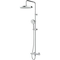 AM.PM Duschsystem mit Thermostat Duscharmatur Brausearmatur Regendusche Duschset Duschsäule Chrom