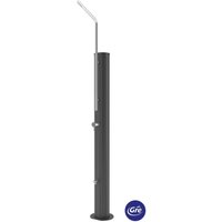 Gre Solardusche Aluminium 30 l Schwarz