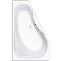 Steinkamp Raumsparbadewanne 165 x 95/50 cm Rechts Life Weiß