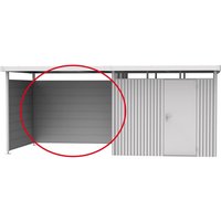 Biohort Rückwand Gr: L für Seitendach bei Gerätehaus HighLine Gr.H2-H5 Quarzgrau Biohort Rückwand Gr: L für Seitendach bei Gerätehaus HighLine Gr.H2-H5 Quarzgrau