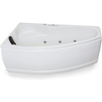 Basera® Indoor Eck-Whirlpool Badewanne Formentera Links Premium 160 x 90 cm Basera® Indoor Eck-Whirlpool Badewanne Formentera Links Premium 160 x 90 cm