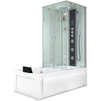 AcquaVapore Whirlpool Dusche Kombination K05-L03-WP-EC Duschtempel 180×90 AcquaVapore Whirlpool Dusche Kombination K05-L03-WP-EC Duschtempel 180×90