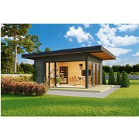 Lasita Gartenhaus Domeo 9 Grau-Grün 450 cm x 450 cm – 11.63 qm Lasita Gartenhaus Domeo 9 Grau-Grün 450 cm x 450 cm – 11.63 qm