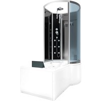 AcquaVapore Kombination Whirlpool Dusche K50-L30-WP Duschkabine Wanne 170×100 AcquaVapore Kombination Whirlpool Dusche K50-L30-WP Duschkabine Wanne 170×100