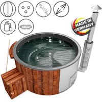 Holzklusiv Hot Tub Saphir 200 Thermoholz Spa Deluxe Clean UV Wanne Anthrazit Holzklusiv Hot Tub Saphir 200 Thermoholz Spa Deluxe Clean UV Wanne Anthrazit