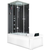 AcquaVapore Whirlpool Dusche Kombination K05-R30-WP-EC Duschtempel 90×180 AcquaVapore Whirlpool Dusche Kombination K05-R30-WP-EC Duschtempel 90×180
