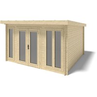 Altanka Gartenhaus Gerätehaus 16 m2 4×4 m 34 mm DOM653 – 10.58 qm Altanka Gartenhaus Gerätehaus 16 m2 4×4 m 34 mm DOM653 – 10.58 qm