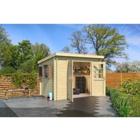 Lasita Gartenhaus San Jose 175 Natur/Unbehandelt 275 cm x 175 cm – 5.8 qm Lasita Gartenhaus San Jose 175 Natur/Unbehandelt 275 cm x 175 cm – 5.8 qm