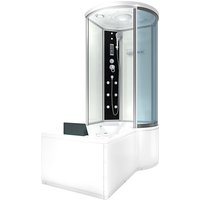 AcquaVapore Kombination Whirlpool Dusche K55-L01-WP-EC Duschkabine Wanne 170×100 AcquaVapore Kombination Whirlpool Dusche K55-L01-WP-EC Duschkabine Wanne 170×100